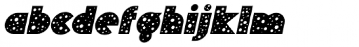 DeCoro Kosmik Italic Font LOWERCASE