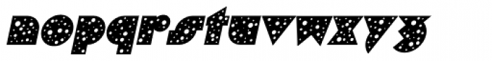DeCoro Kosmik Italic Font LOWERCASE