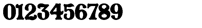 DeCoster Regular Font OTHER CHARS