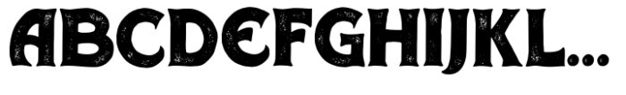 Deadfrog Font UPPERCASE