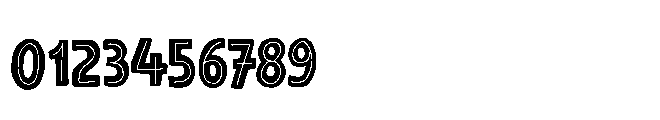 Deadline Panic Inline Regular Font OTHER CHARS