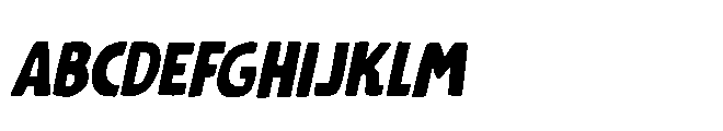 Deadline Panic Italic FONT