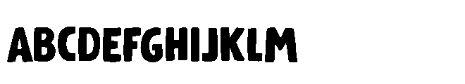 Deadline Panic Regular Font UPPERCASE