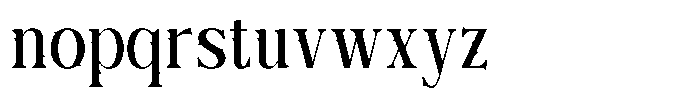 Deadly Sins Regular Font LOWERCASE