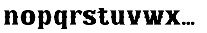 Deadmill Regular Font LOWERCASE