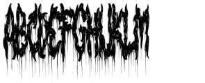 Deadwax Extreme Font UPPERCASE