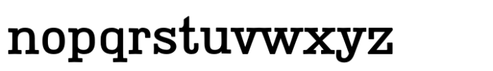 Deadwood Doublewide Heavy Font LOWERCASE