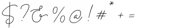 Dealoras Font Duo Signature Font OTHER CHARS