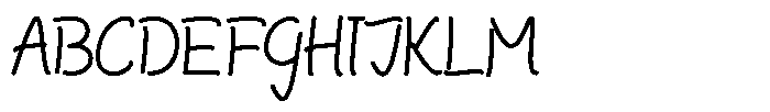 Deamor Font UPPERCASE
