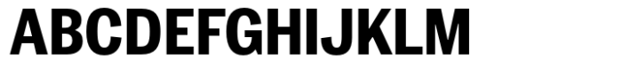 Dean Gothic Condensed Bold Font UPPERCASE