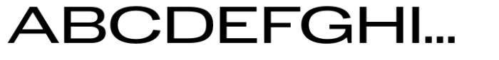 Dean Gothic Extended Medium Font UPPERCASE
