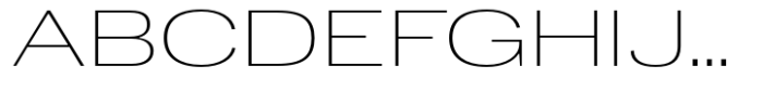 Dean Gothic Extended Thin Font