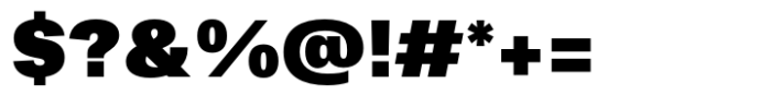 Dean Gothic Normal Black Font OTHER CHARS