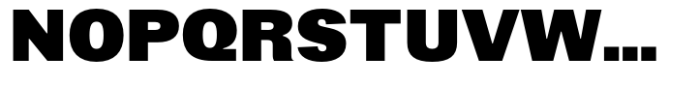 Dean Gothic Normal Black Font UPPERCASE