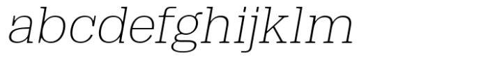 Dean Slab Thin Italic FONT
