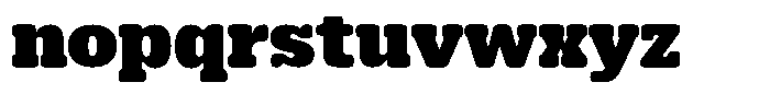 Dean Soft Slab Norm Black Font LOWERCASE