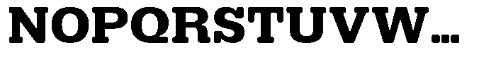 Dean Soft Slab Norm Bold Font UPPERCASE
