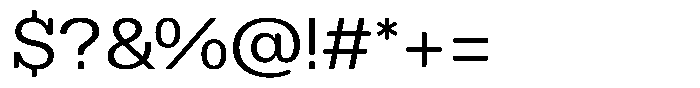 Dean Soft Slab Norm Book Font OTHER CHARS