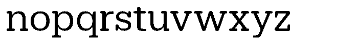 Dean Soft Slab Norm Book Font LOWERCASE
