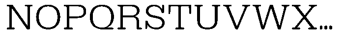 Dean Soft Slab Norm Light Font UPPERCASE