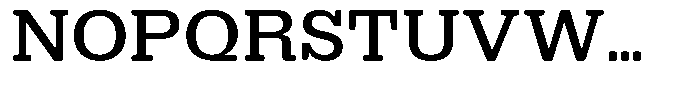 Dean Soft Slab Norm Medium Font UPPERCASE