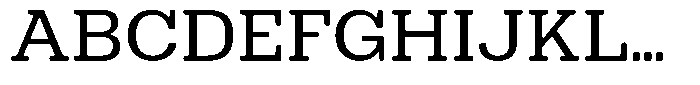 Dean Soft Slab Norm Regular Font UPPERCASE