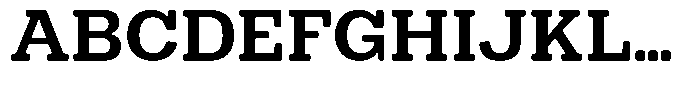 Dean Soft Slab Norm Semi Bold Font UPPERCASE