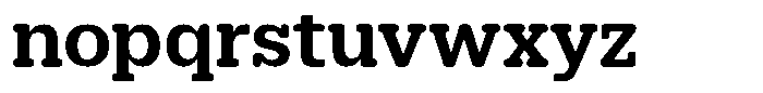 Dean Soft Slab Norm Semi Bold Font LOWERCASE