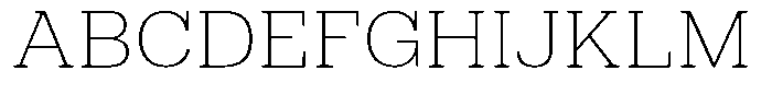 Dean Soft Slab Norm Thin Font UPPERCASE