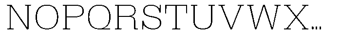 Dean Soft Slab Norm Thin Font UPPERCASE