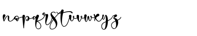 Dear Darling Regular Font LOWERCASE