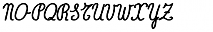 Dear Penpal Script Bold Italic Font UPPERCASE