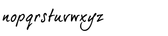 DearJoe 5 C PRO Regular Font LOWERCASE