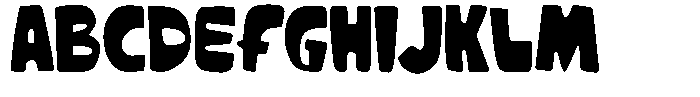 Dearbun Display Font UPPERCASE
