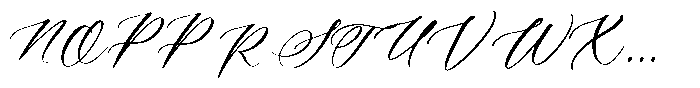 Dearly Heart Font UPPERCASE