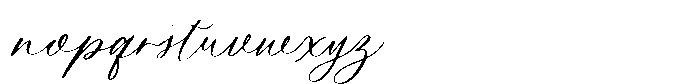 Dearly Heart Font LOWERCASE