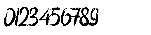 Death Shadow Font OTHER CHARS