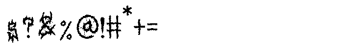 Death Spire Font OTHER CHARS