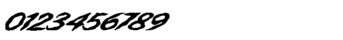 Death Strike Font OTHER CHARS