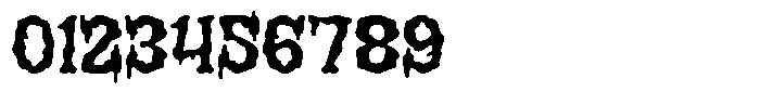 Deathgrin Regular Font OTHER CHARS