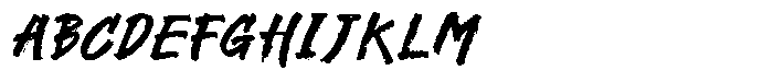 Deathless Font UPPERCASE