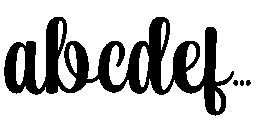 Deatom Lettering FONT