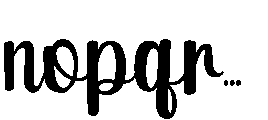 Deatom Lettering Font LOWERCASE