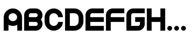 Debata Regular Font UPPERCASE