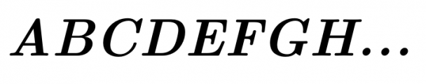 Debojyoti Serif Bold Italic Font UPPERCASE