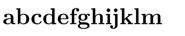 Debojyoti Serif Bold Font LOWERCASE