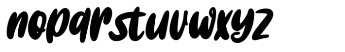 Debright Regular Font LOWERCASE