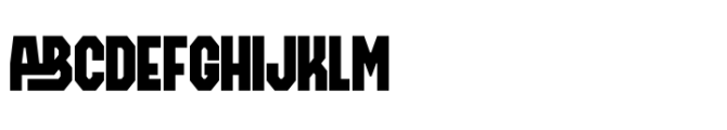 Debron Orders Regular Font UPPERCASE