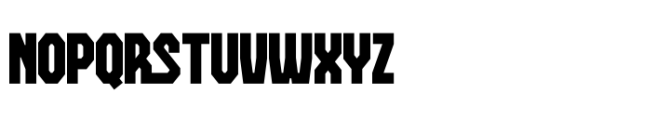 Debron Orders Regular Font UPPERCASE