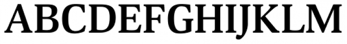 Deca Serif Bold Font UPPERCASE